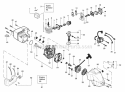 Page E Diagram and Parts List for FEATHERLITE Plus Weed Eater Trimmer